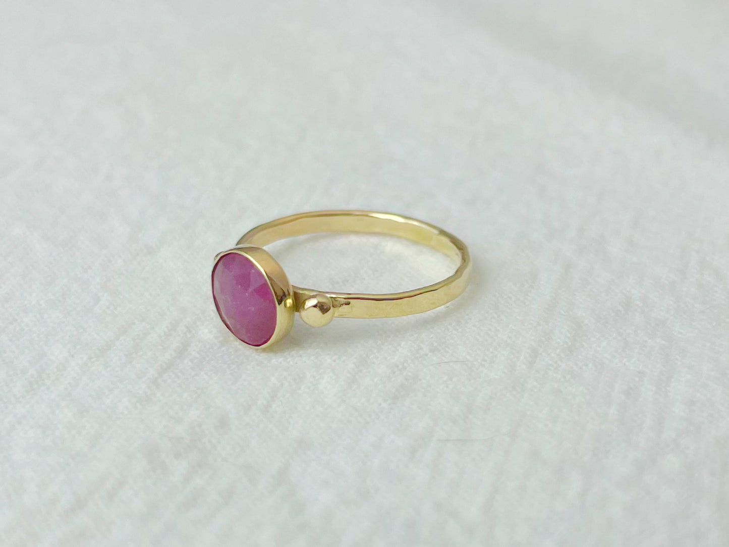 Carmen 14k Gold Sapphire Ring, Size 6