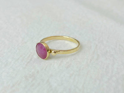Carmen 14k Gold Sapphire Ring, Size 6
