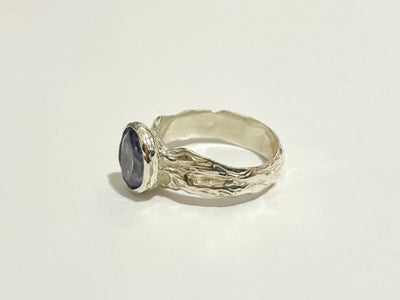 Twilight Muse – Silver Alexandrite Ring