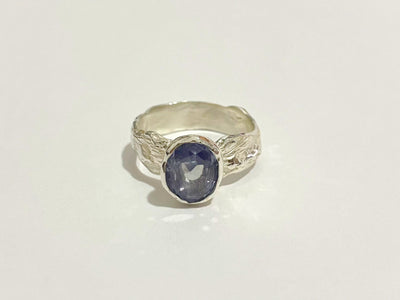 Twilight Muse – Silver Alexandrite Ring