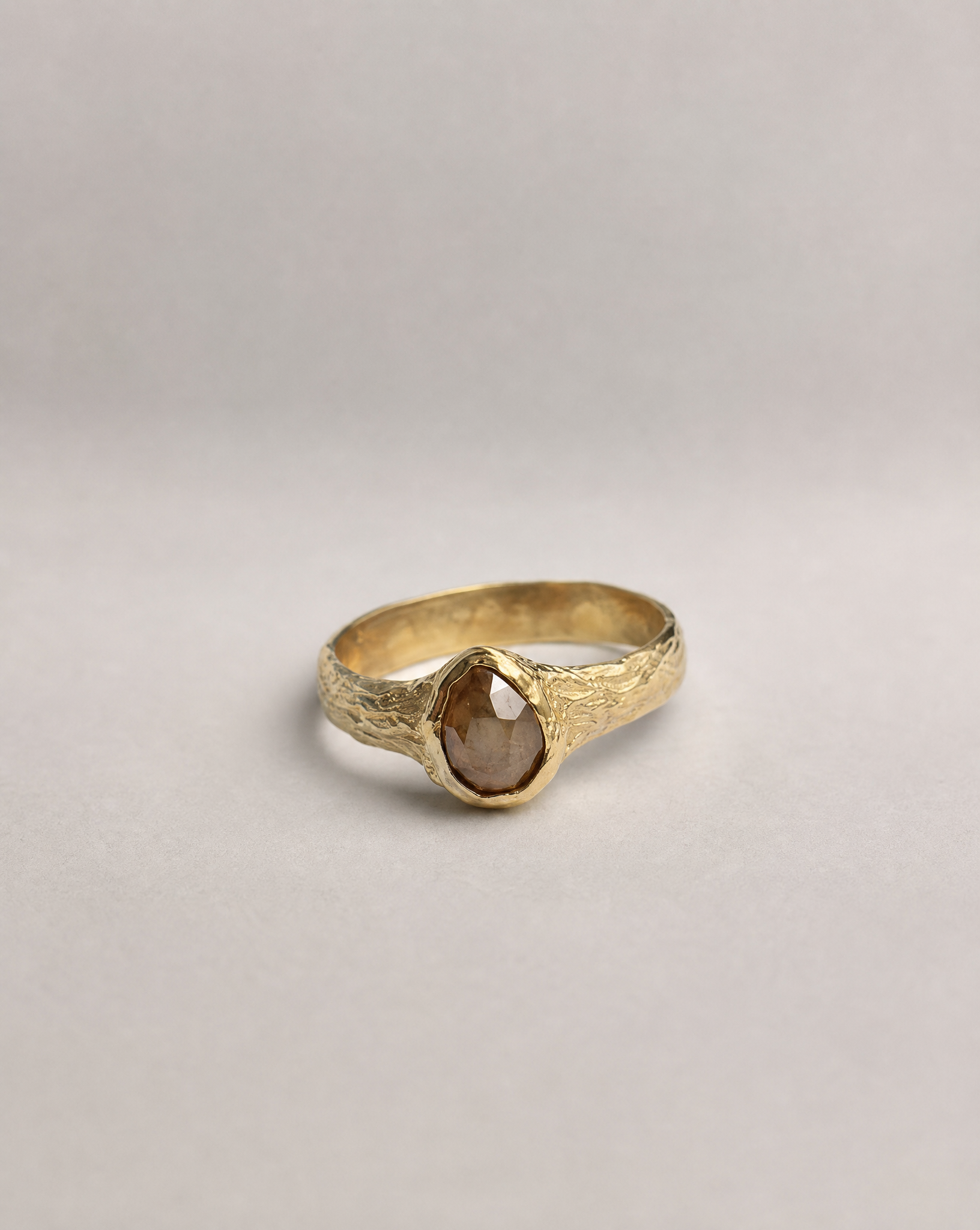Odette 10k Gold Diamond Ring - Size 7