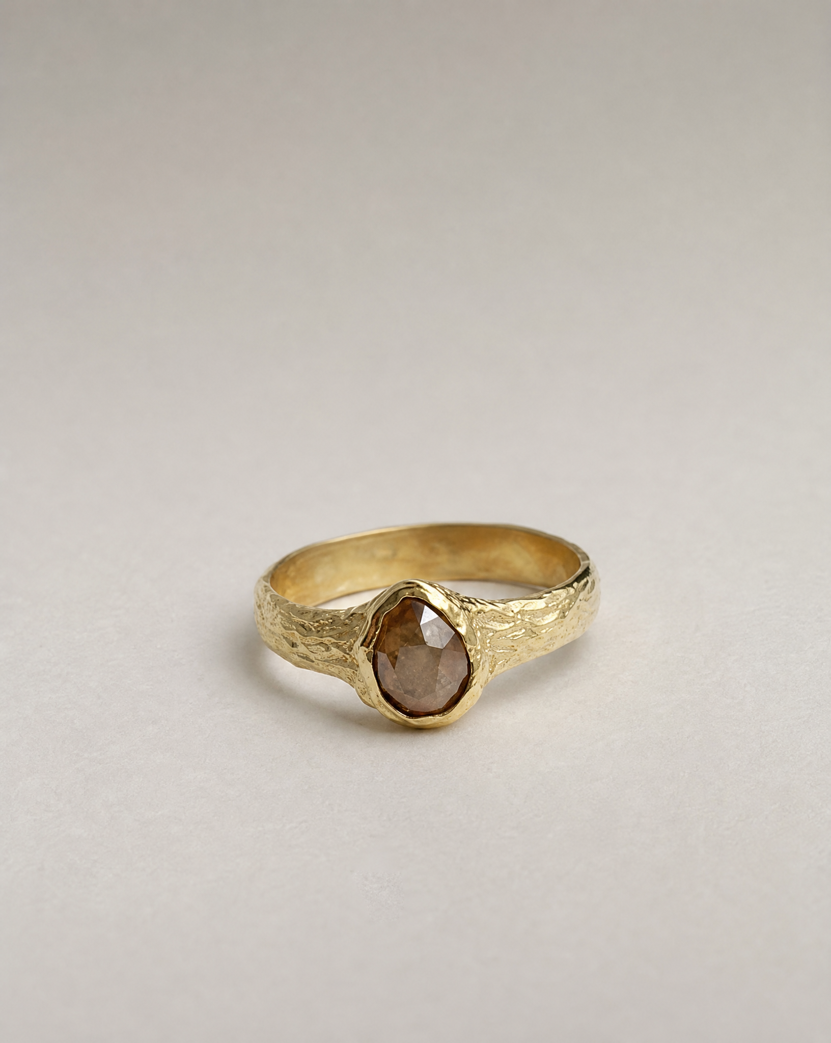 Odette 10k Gold Diamond Ring - Size 7