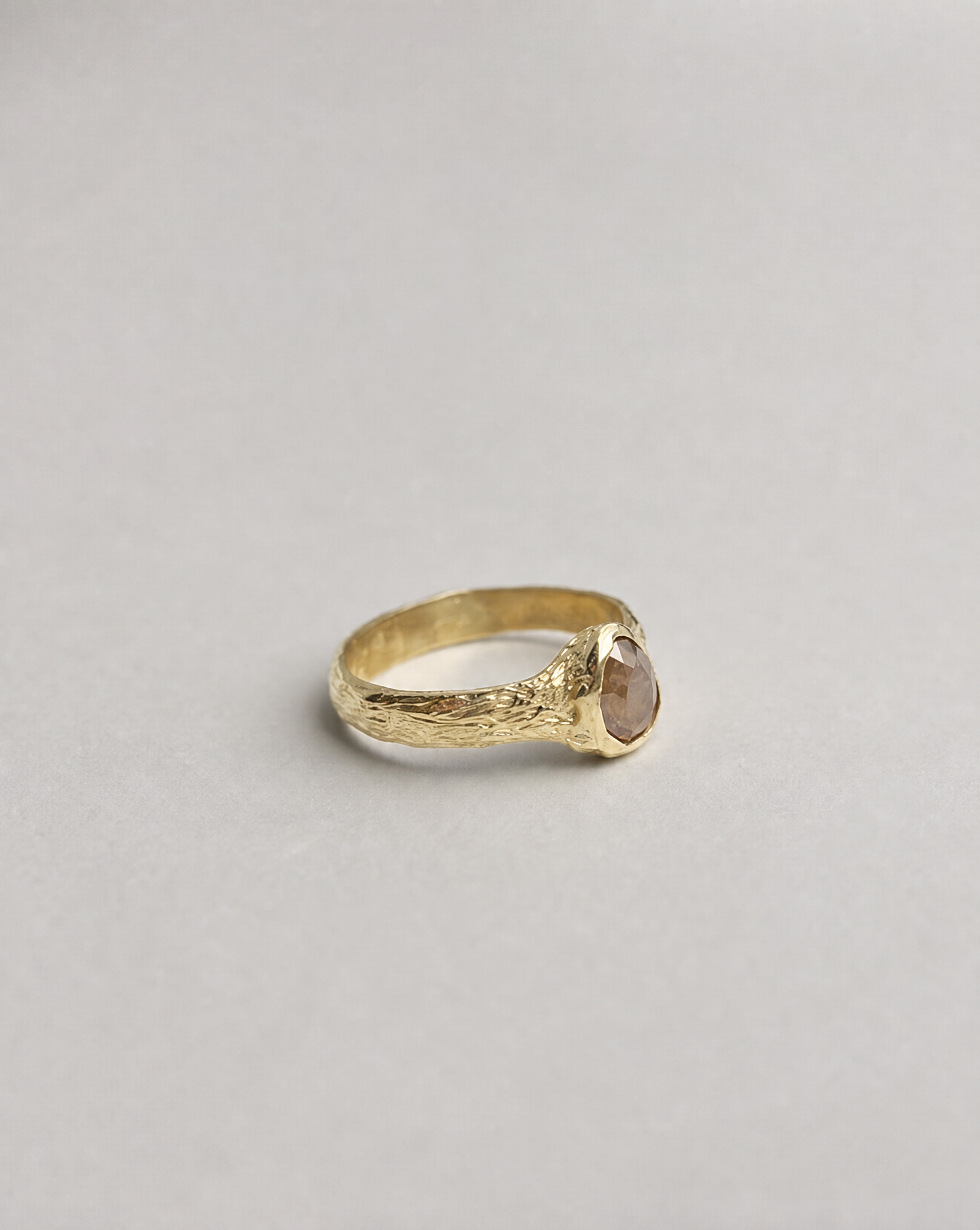 Odette 10k Gold Diamond Ring - Size 7