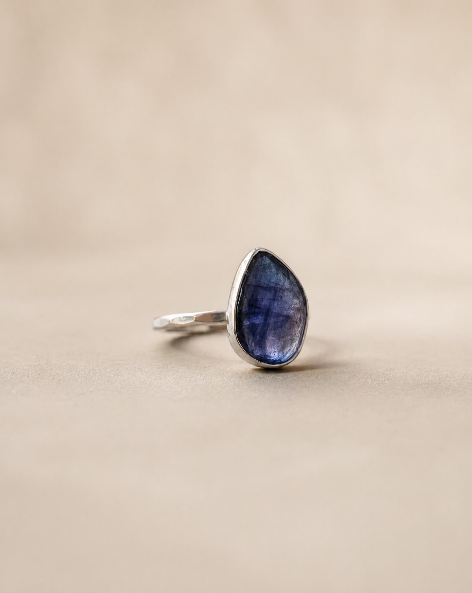 Zoe Sterling Silver Iolite Ring