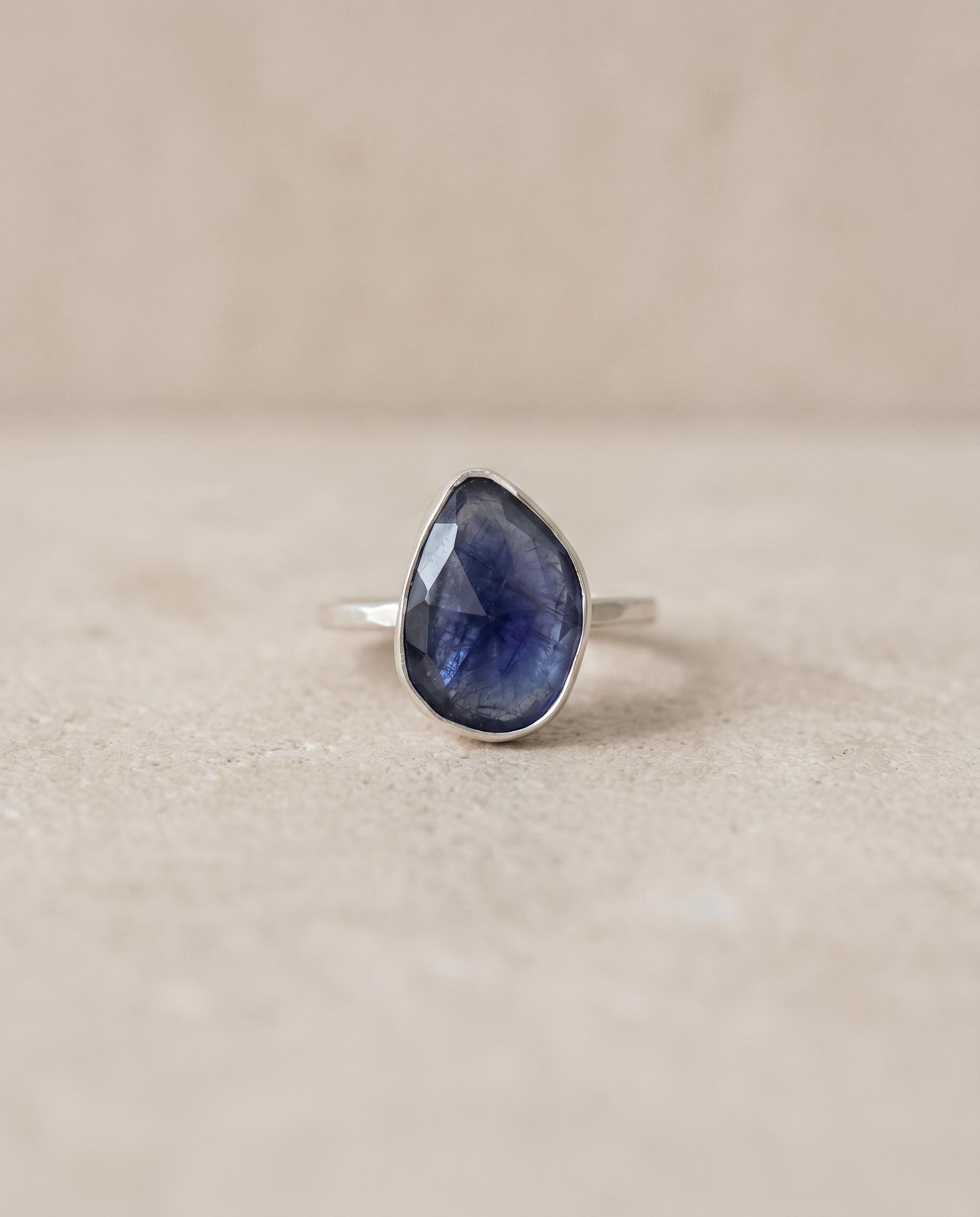 Zoe Sterling Silver Iolite Ring