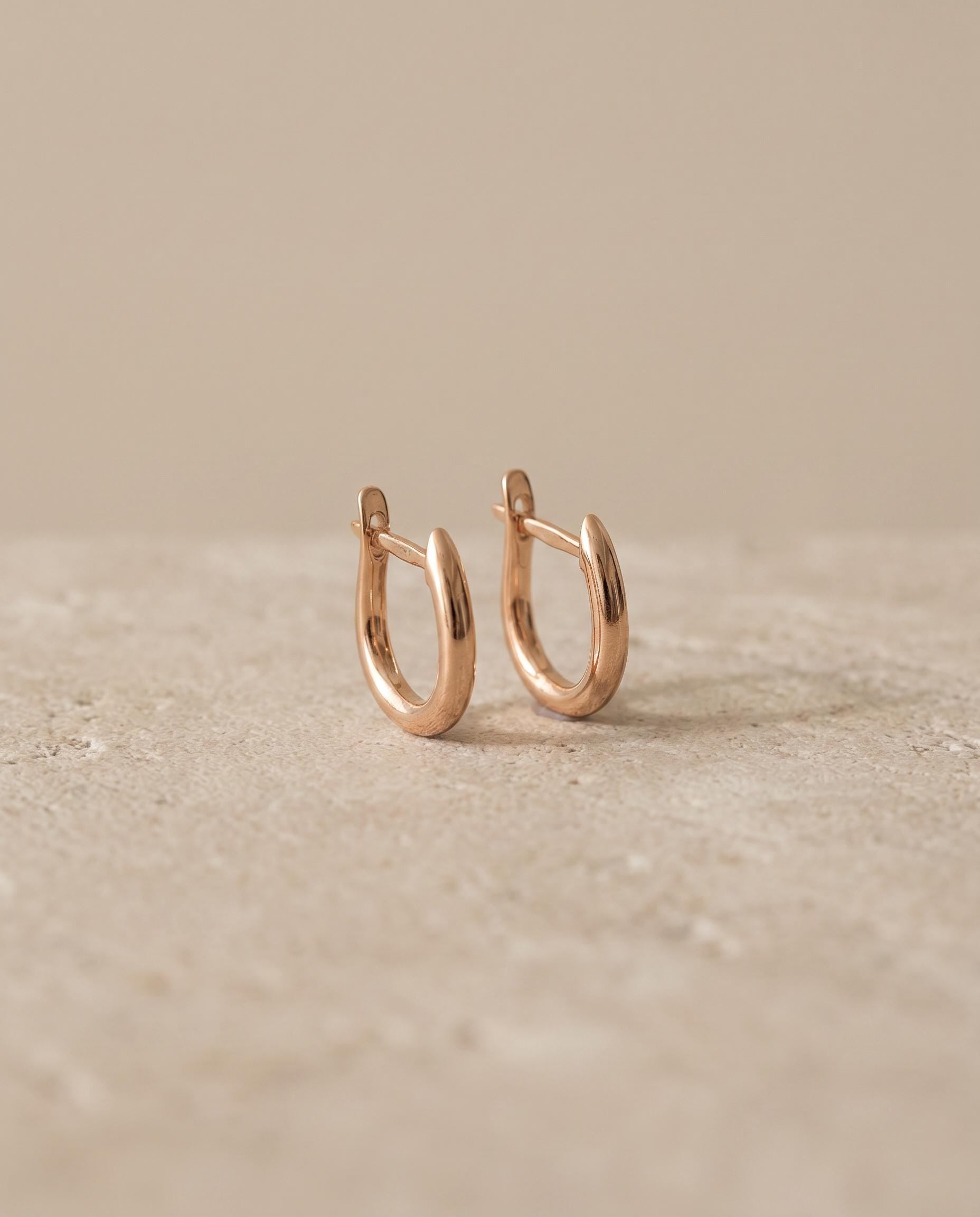 Noelle 14K Rose Gold Earrings