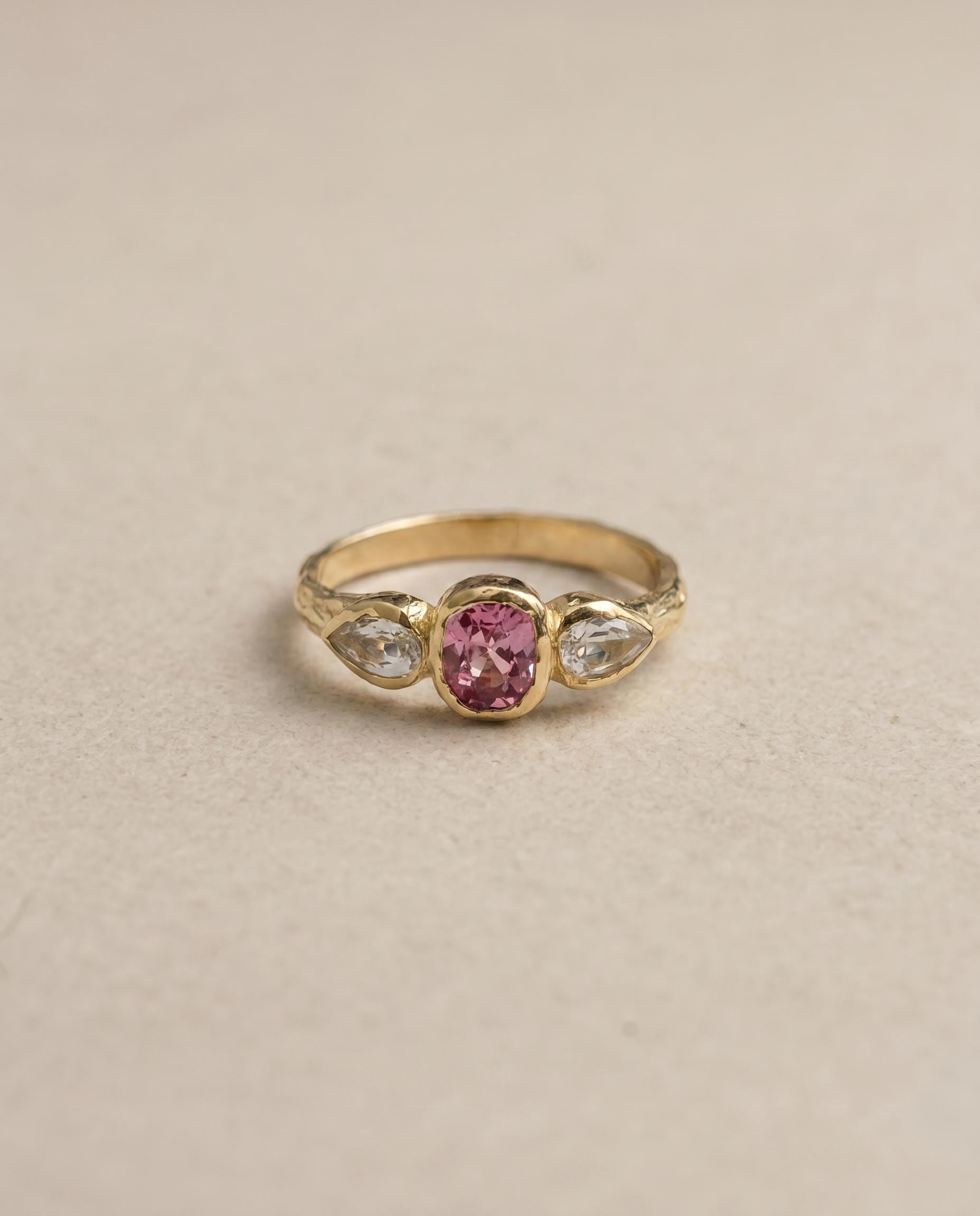 Angelique 14 Gold Sapphire Ring